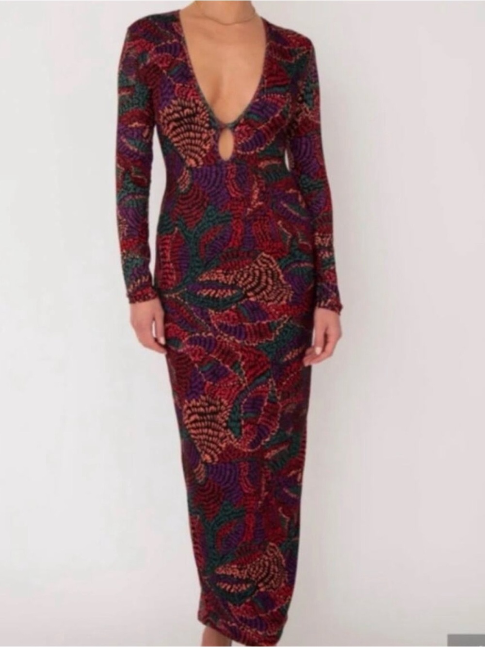 Resa keyhole dress
